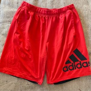 Adidas Red Shorts